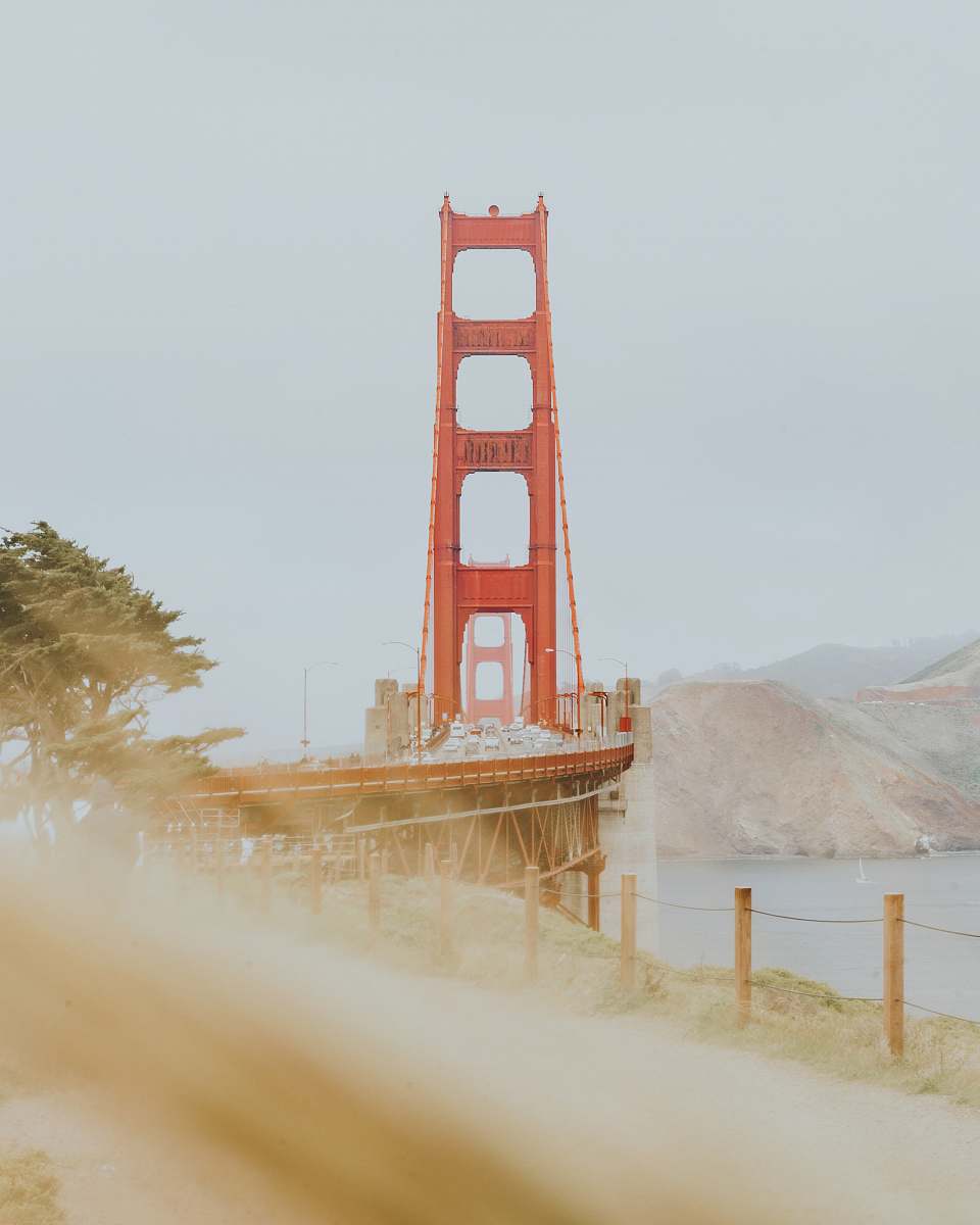 san francisco person showing golden gate bridge bridge